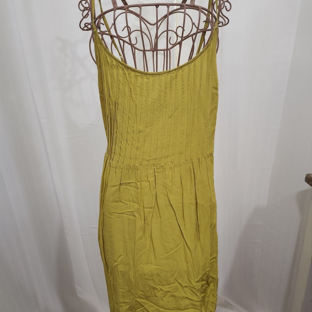 Old Navy Yellow Midi Dress